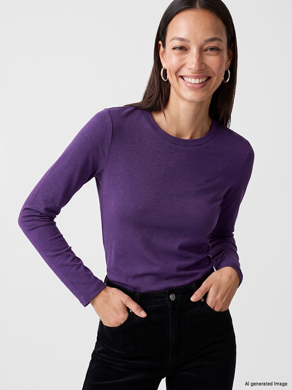 Crew Neck Soft Touch Women's T-shirt