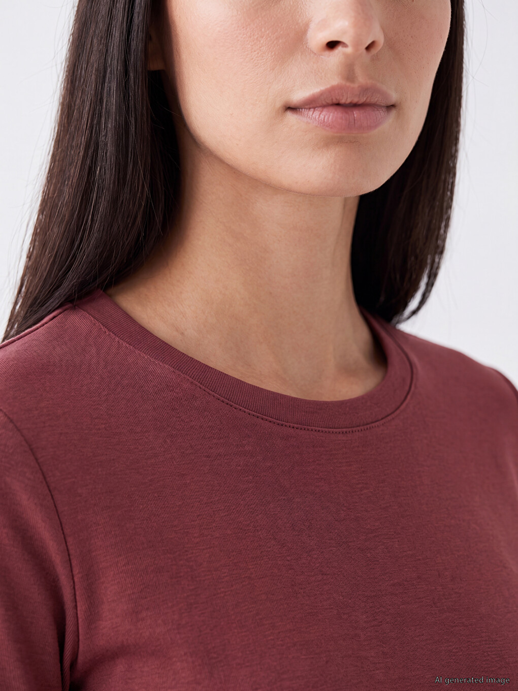 Crew Neck Soft Touch Women's T-shirt-2