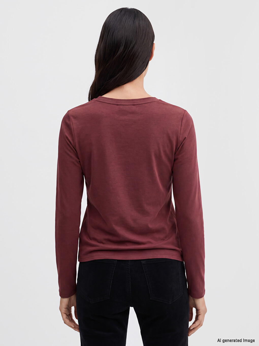 Crew Neck Soft Touch Women's T-shirt-3