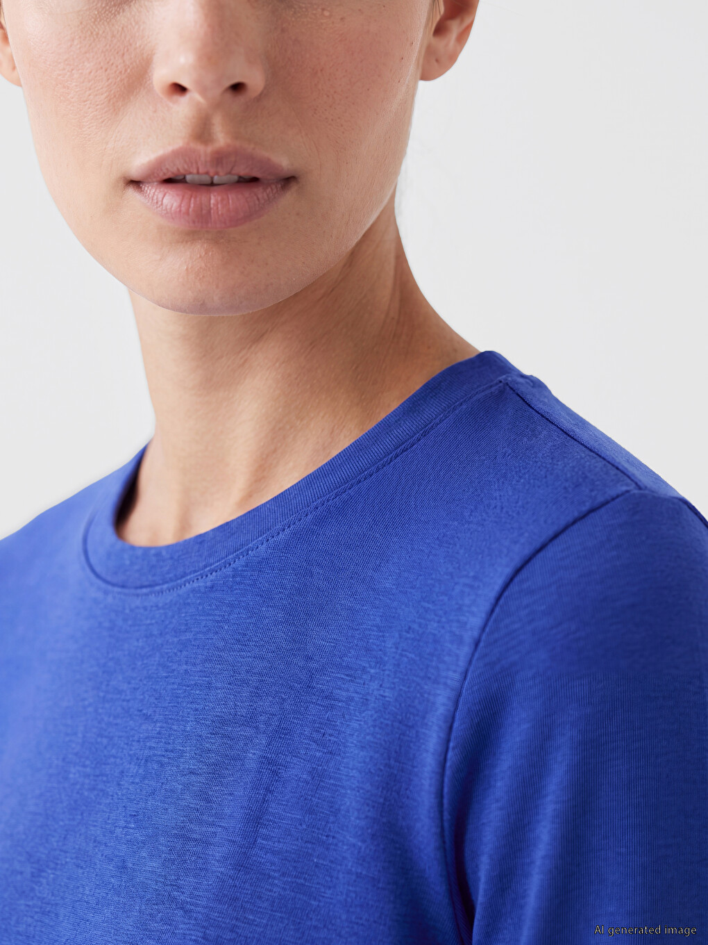 Crew Neck Soft Touch Women's T-shirt-2