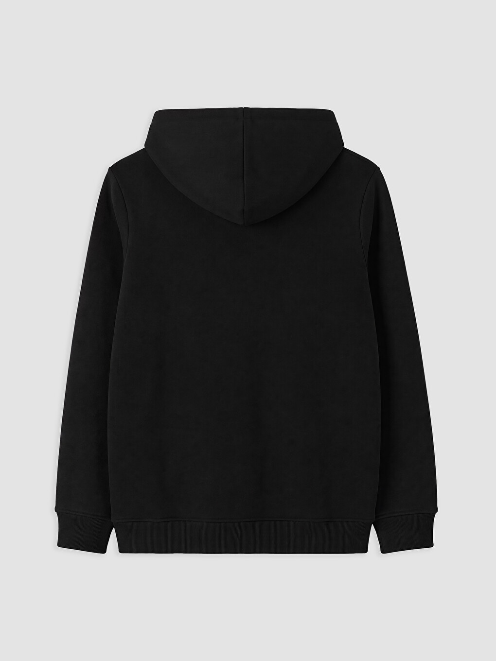 Woman Black Zip-up Sweatshirt-5