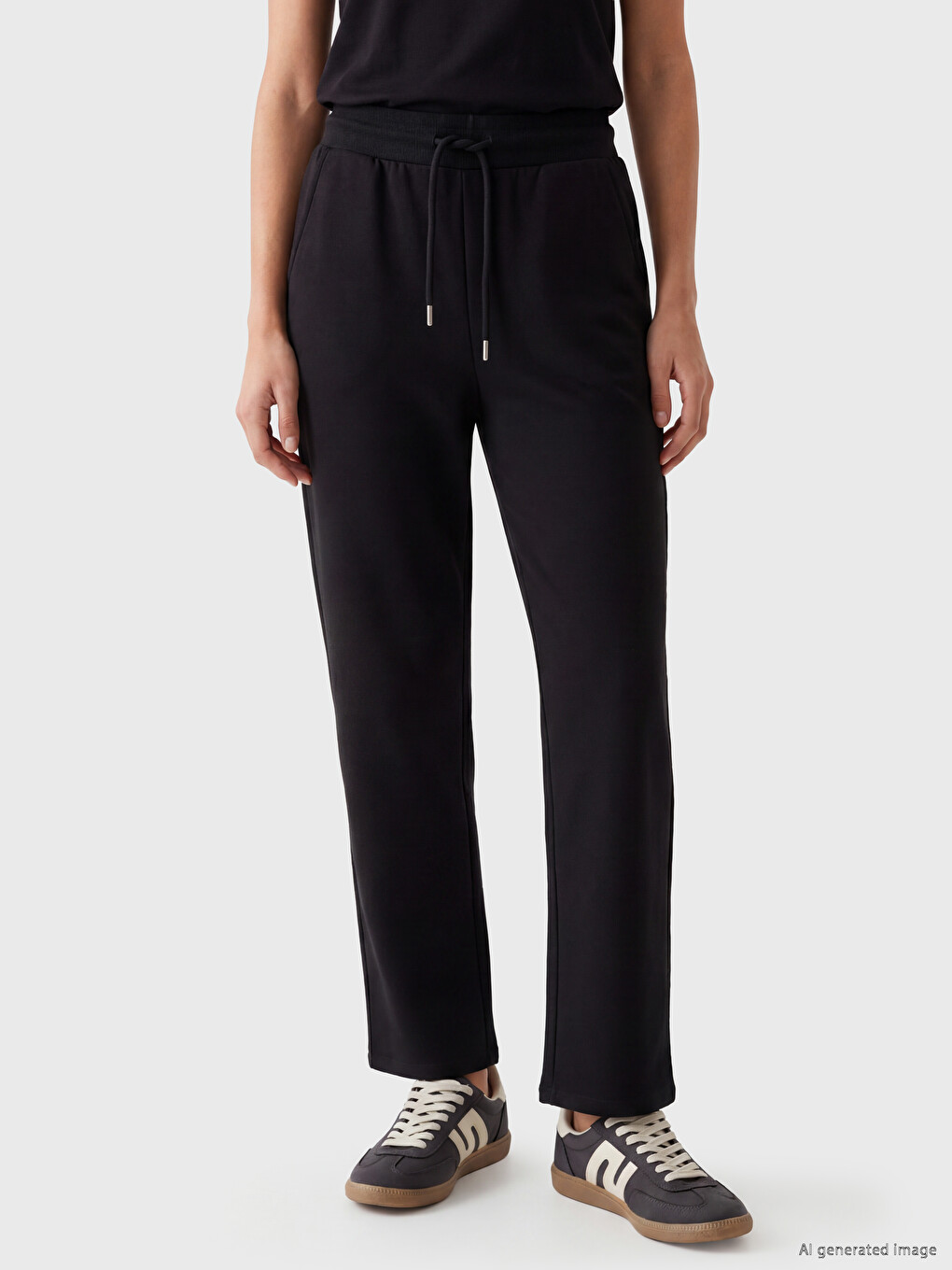 Women's Thick Sweatpants-1