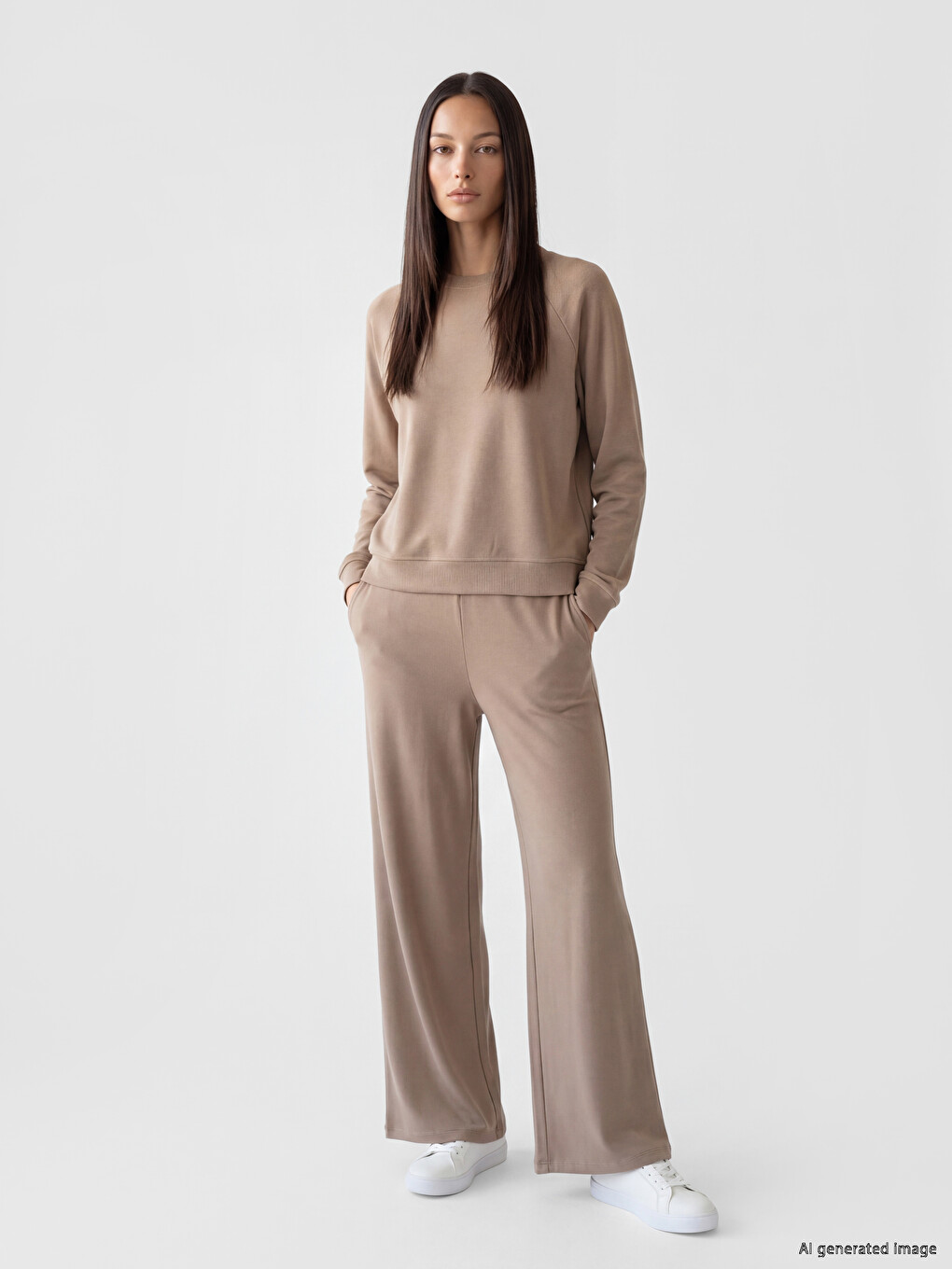 Pantaloni De Trening Maro Femeie