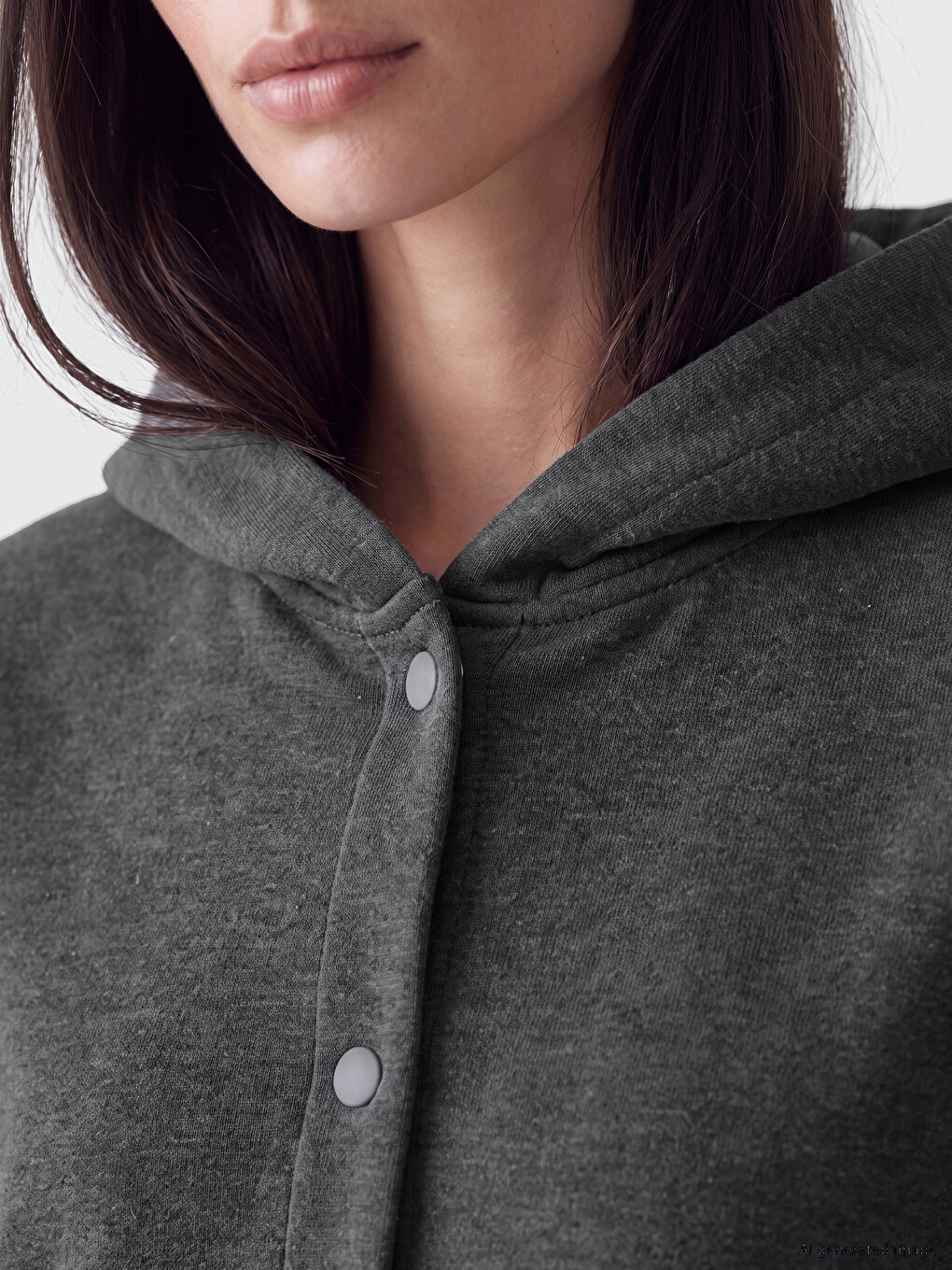 Hooded Collar Women's Cardigan-2