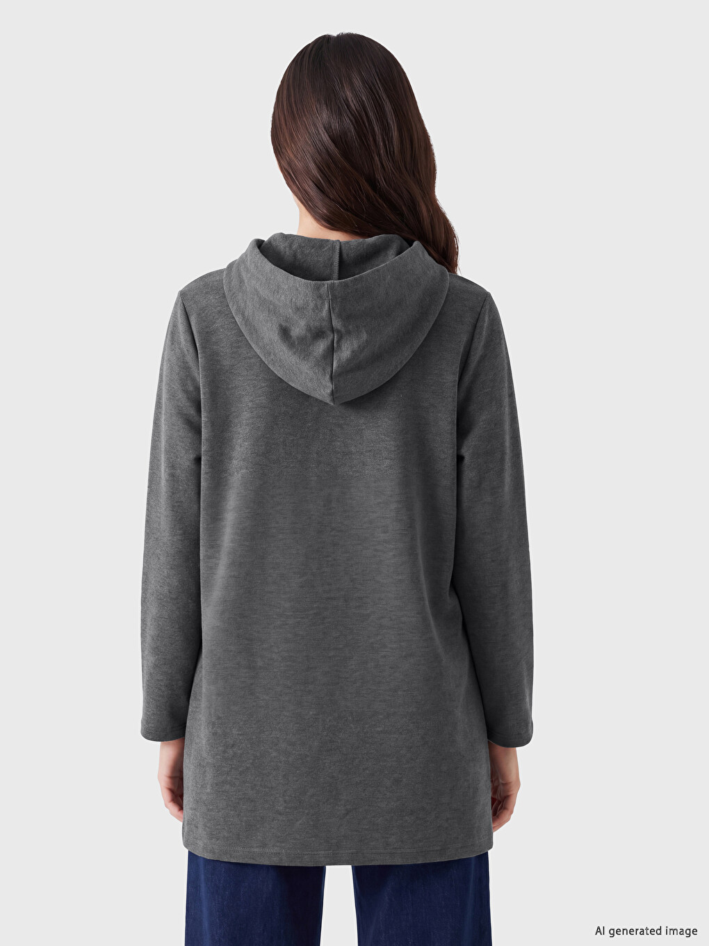 Hooded Collar Women's Cardigan-3