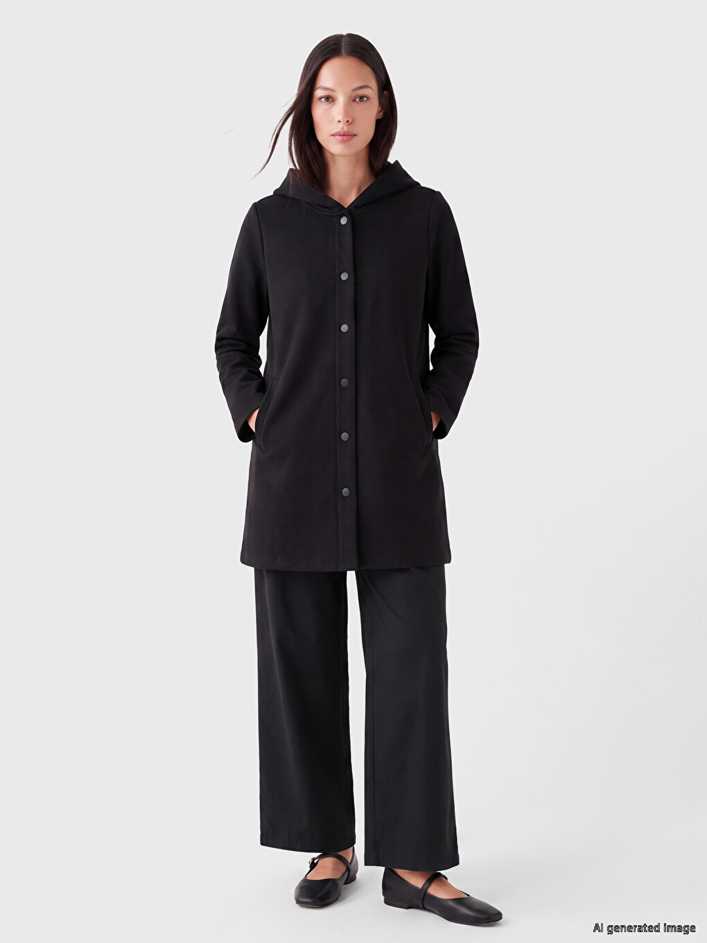 Hooded Women's Cardigan-1