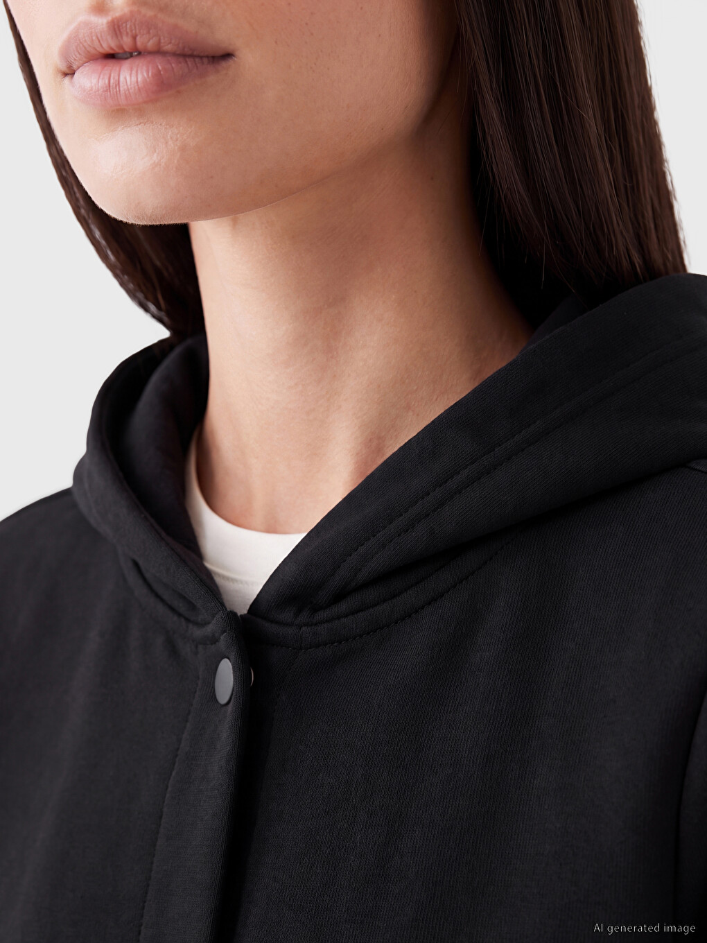 Hooded Women's Cardigan-2