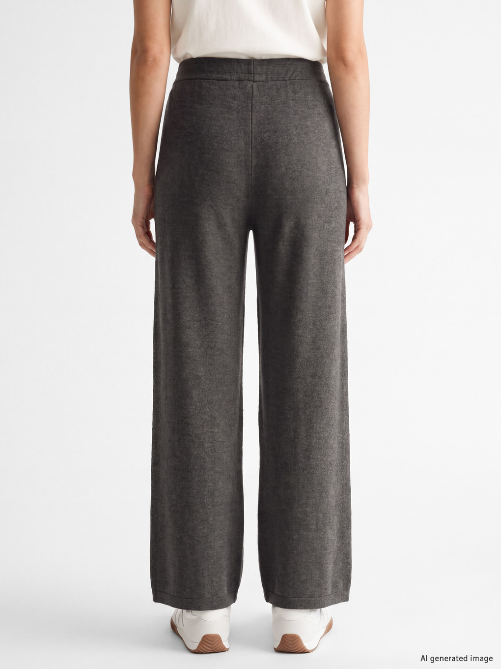 Wide Leg Women's Sweatpants-3