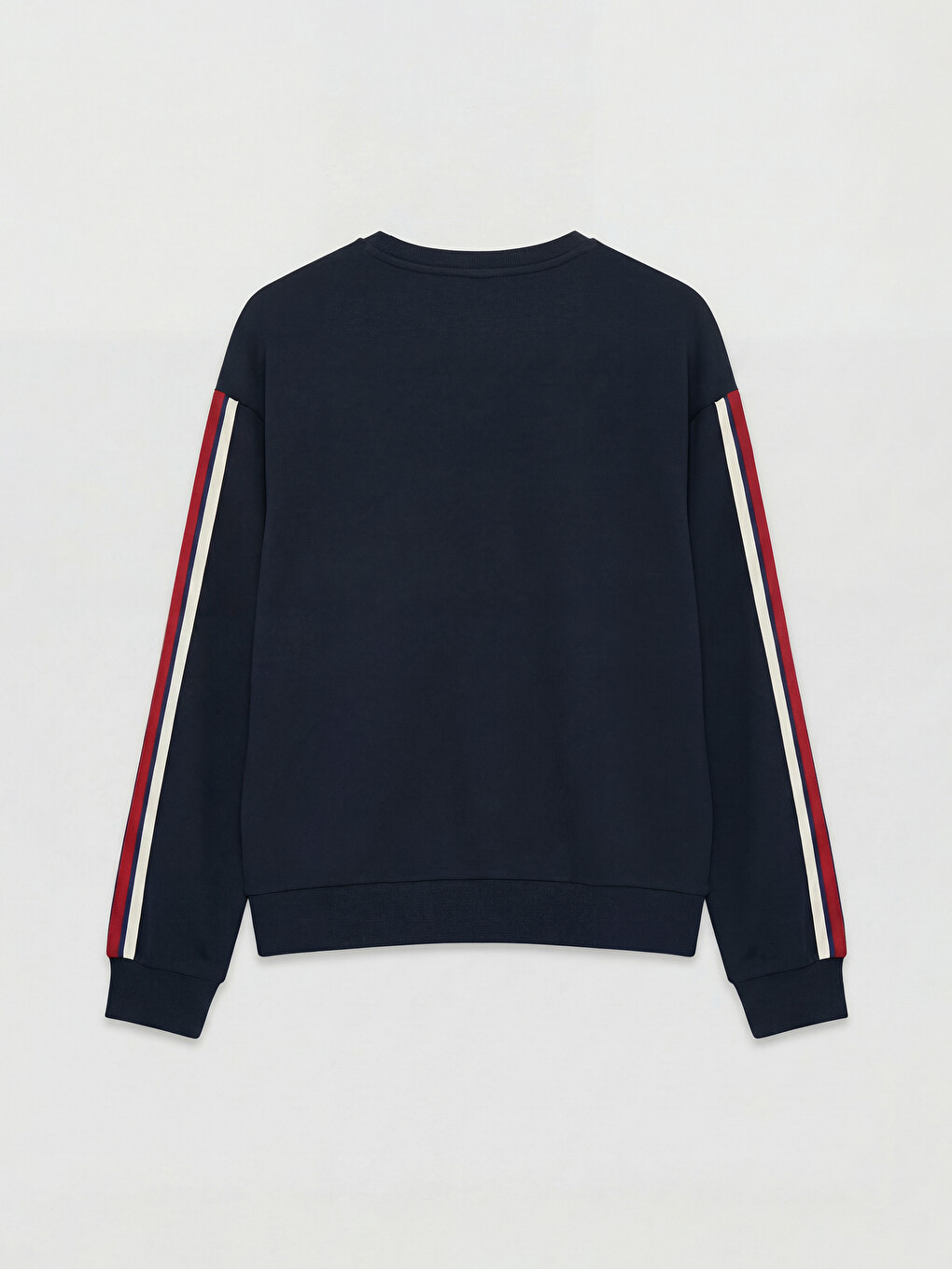 Şerit Detaylı Soft Touch Kadın Sweatshirt-5