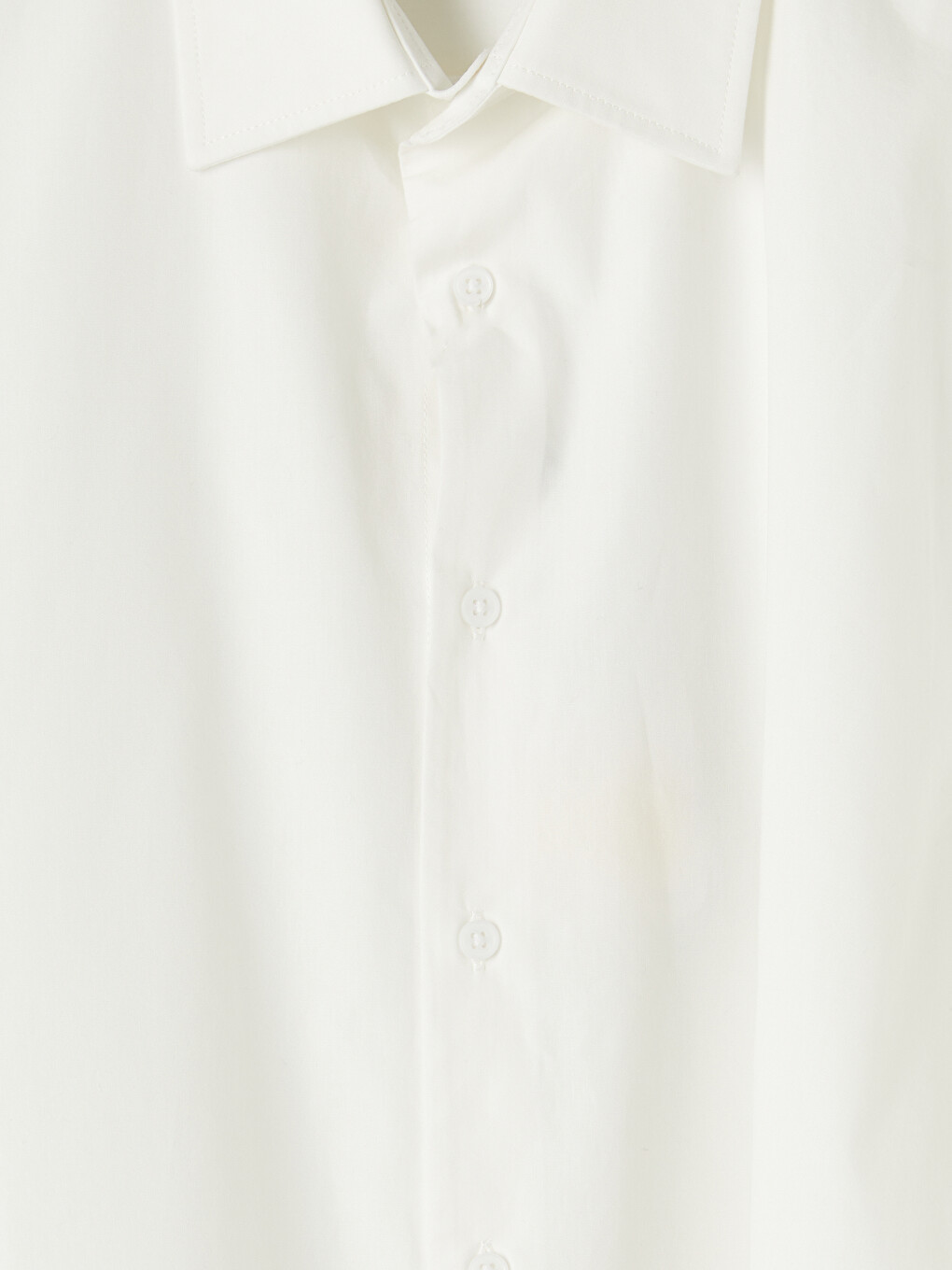 Regular Fit Poplin Men's Shirt-5