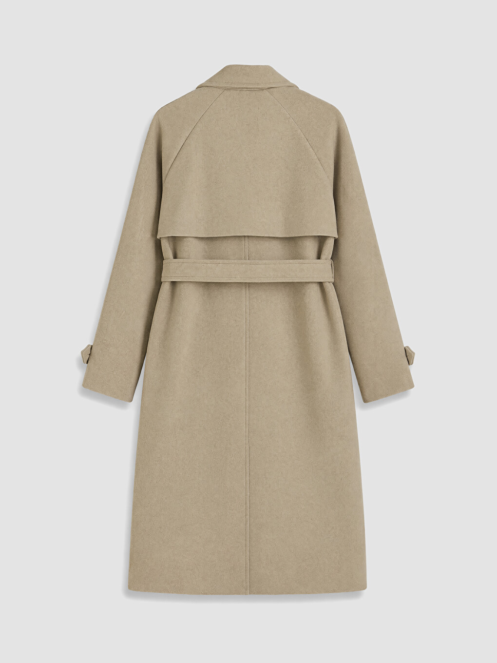 Pardessus Cachet Femme Ceinturé À La Taille-6