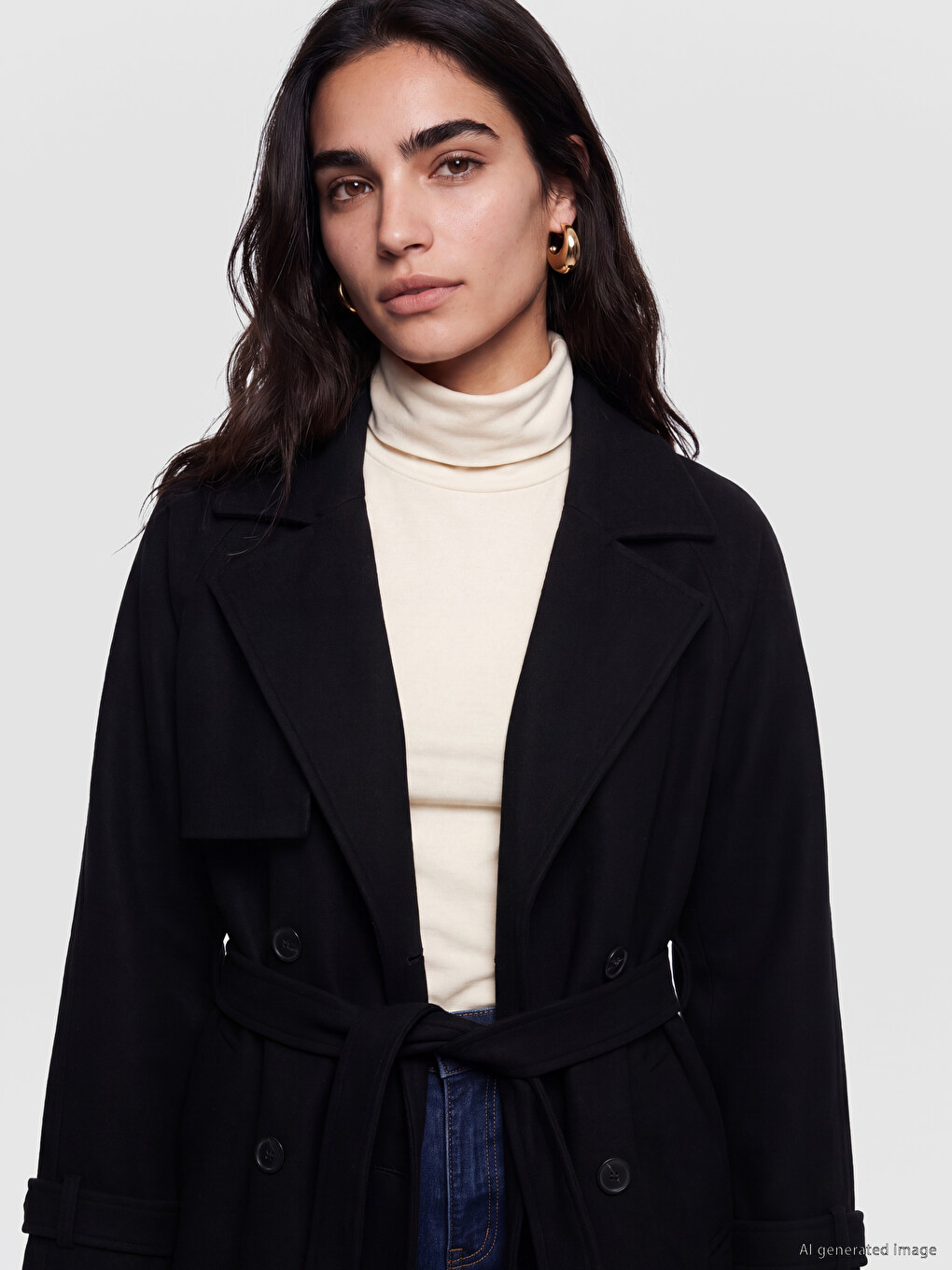 Waist Belted Women's Cachet Coatigan