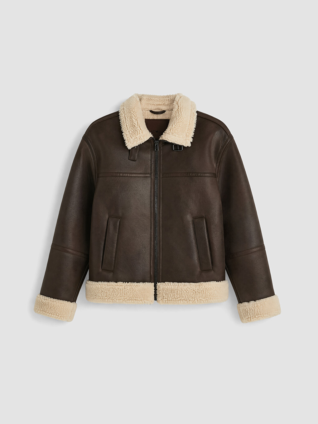 Woman Brown Coat-4