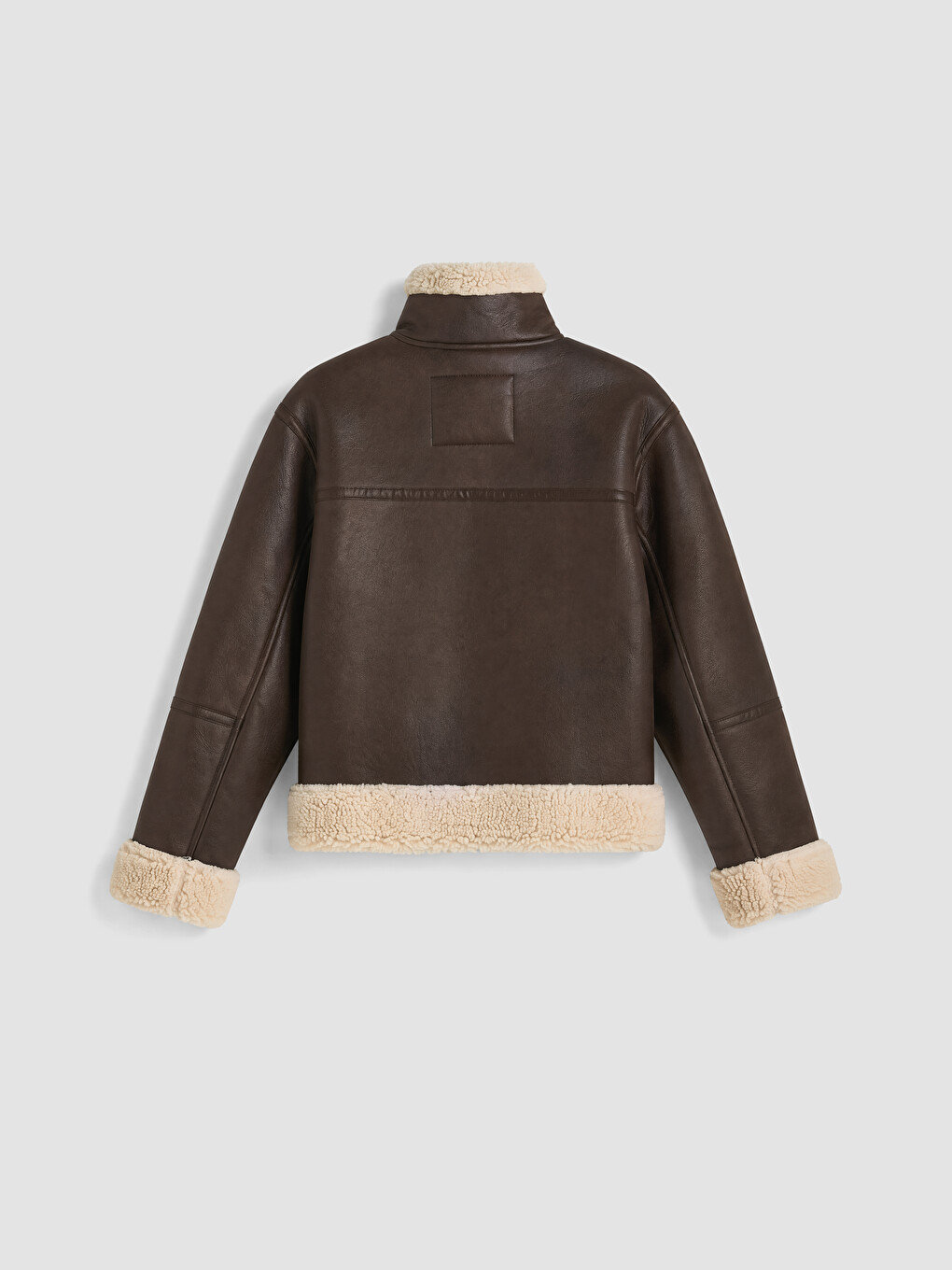 Woman Brown Coat-5