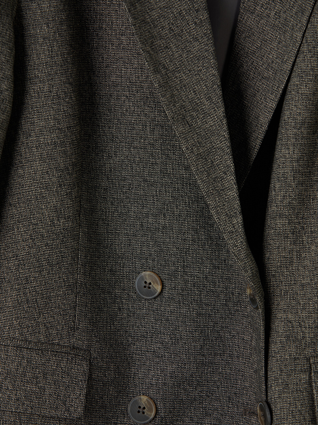 Kruvaze Yaka Kadın Blazer Ceket-7