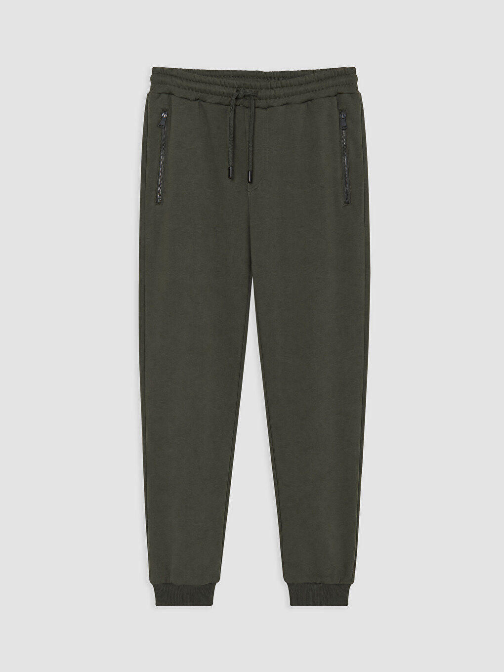 Haki Regular Fit Erkek Jogger Eşofman Altı-4