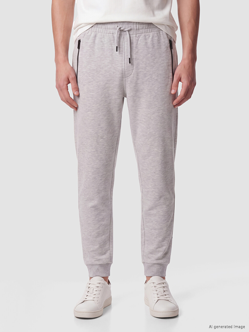 Pantaloni De Trening Jogger Regular Fit Pentru Bărbați-1