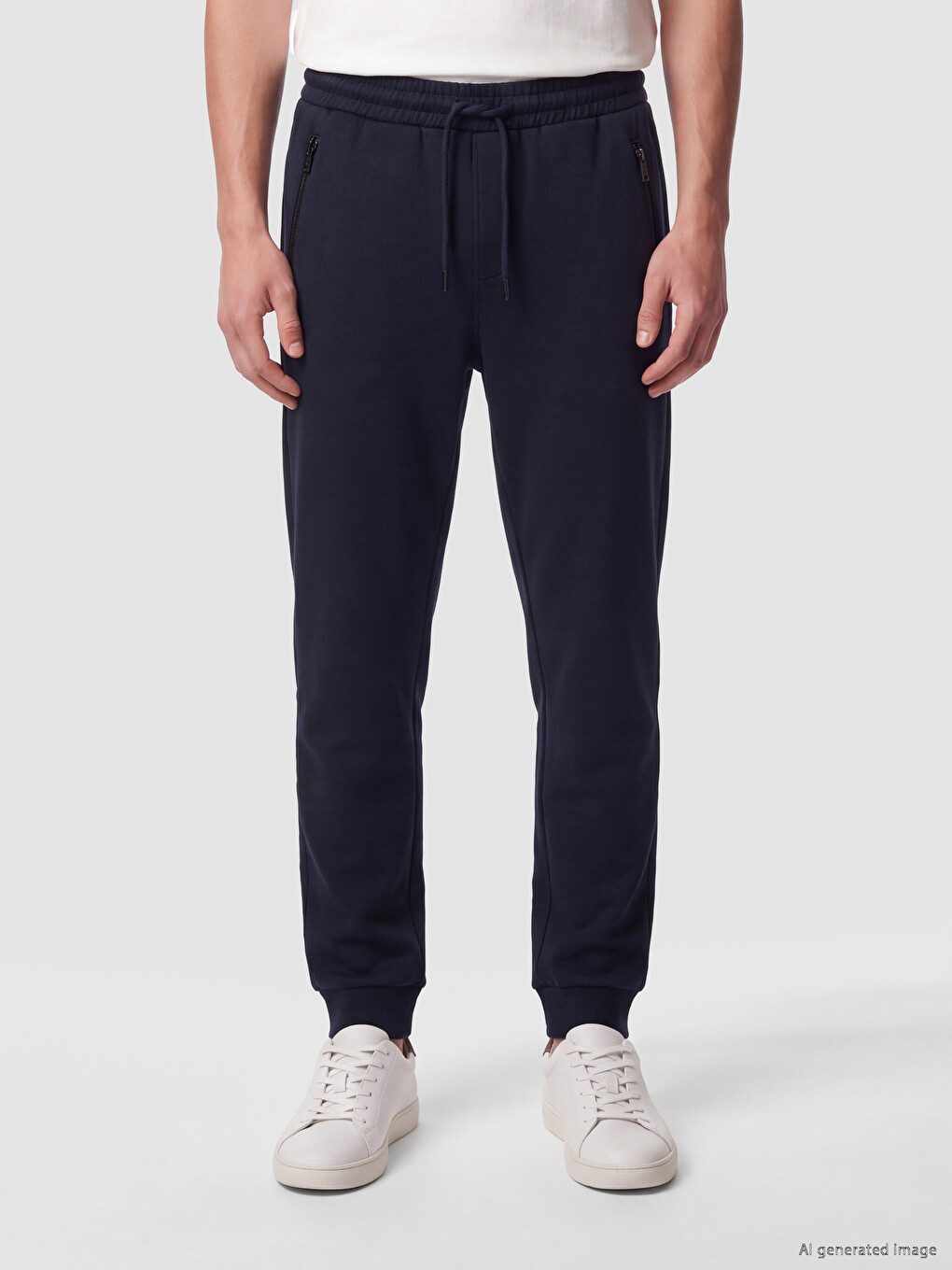 Lacivert Regular Fit Erkek Jogger Eşofman Altı-1