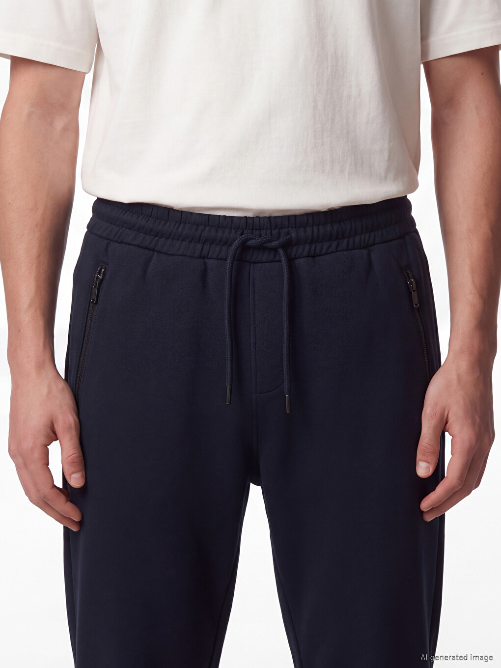Lacivert Regular Fit Erkek Jogger Eşofman Altı-3