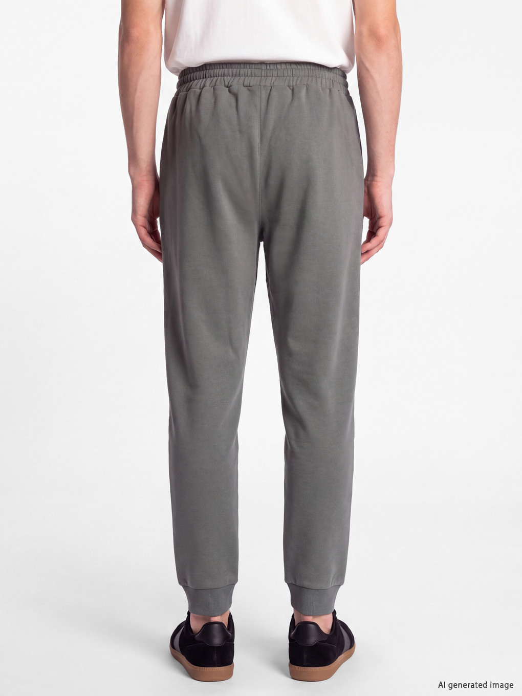 Yeşil Regular Fit Erkek Jogger Eşofman Altı-3