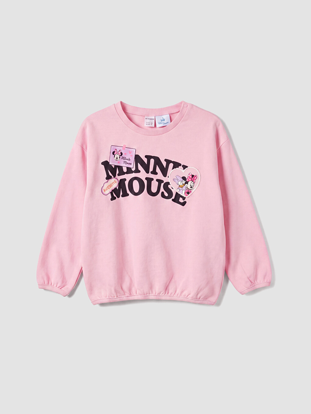 طقم بنات رضع مطبوع Minnie Mouse-1
