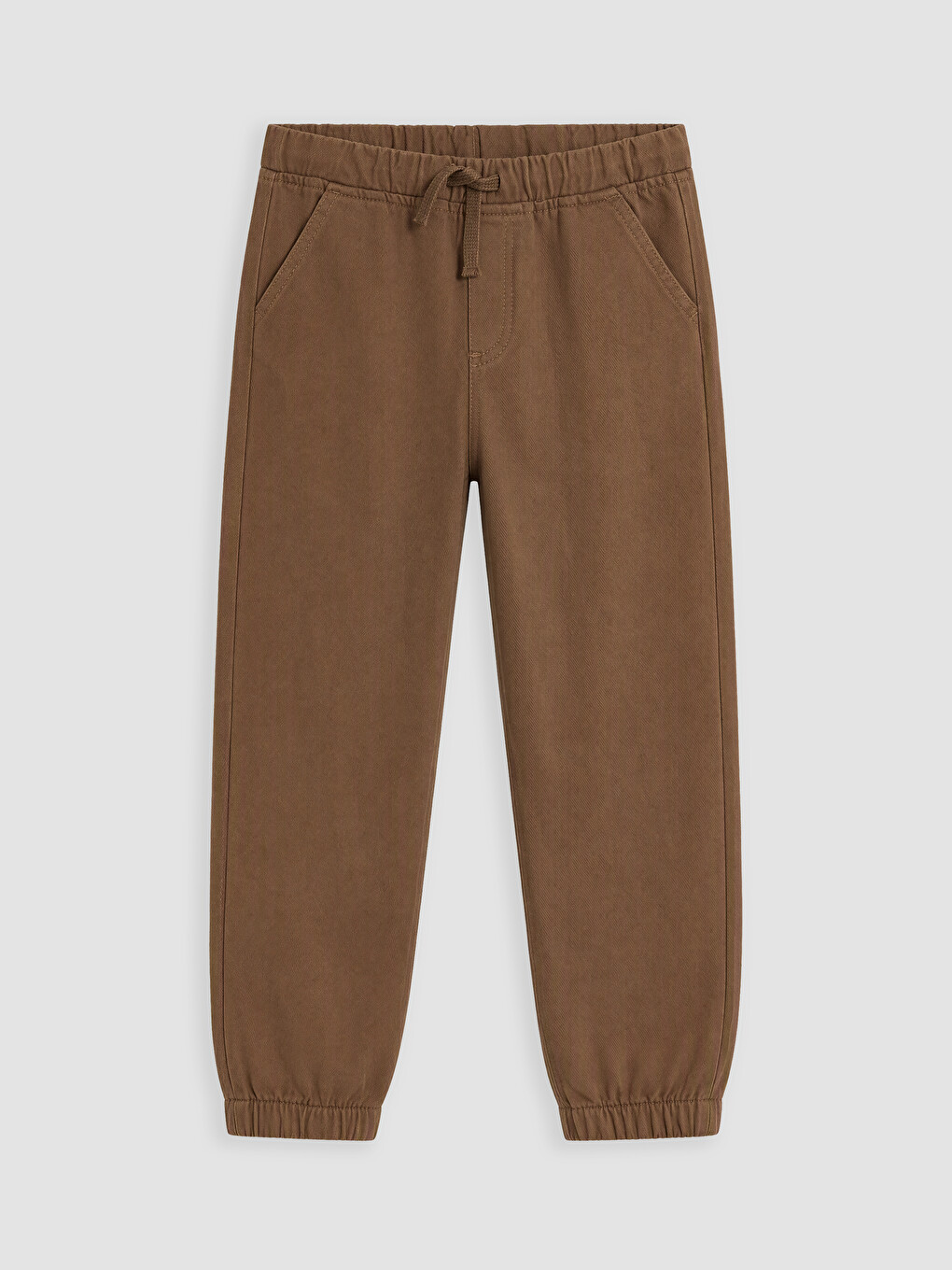 Kahverengi Erkek Çocuk Jogger Pantolon