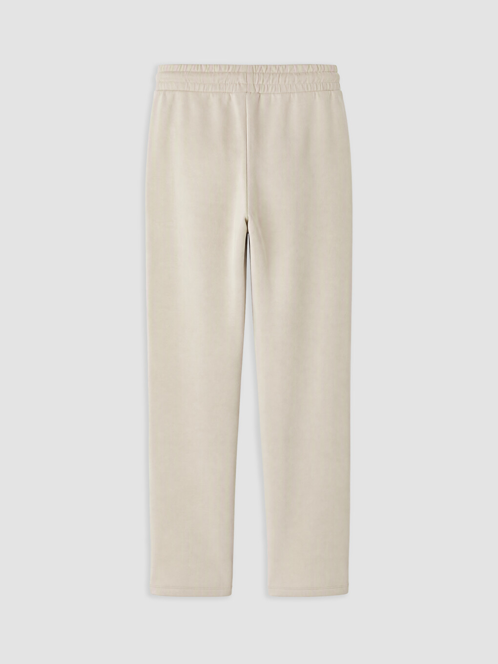 Woman Beige Sweatpants-1