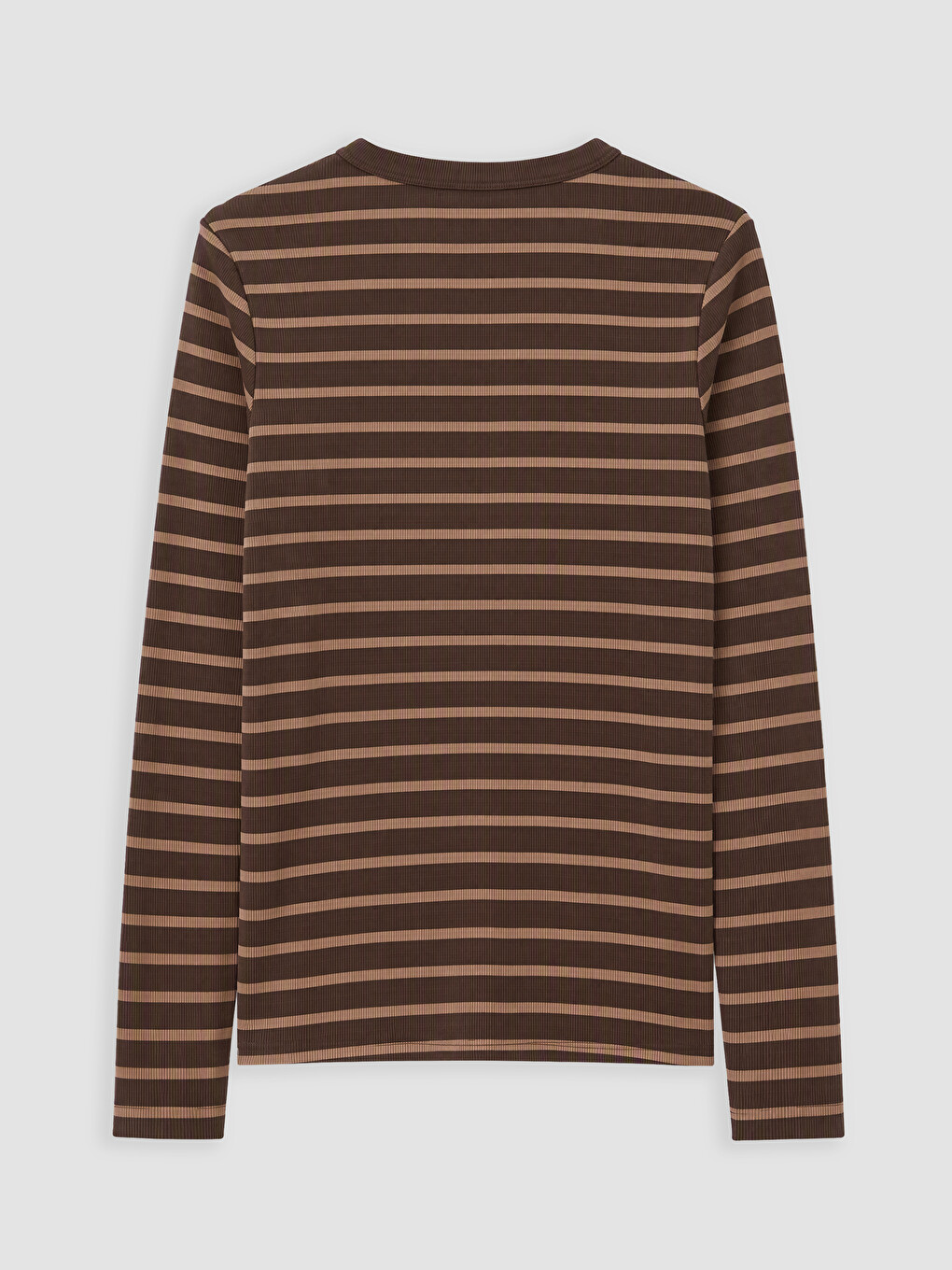 Crew Neck Striped Women's Body-6