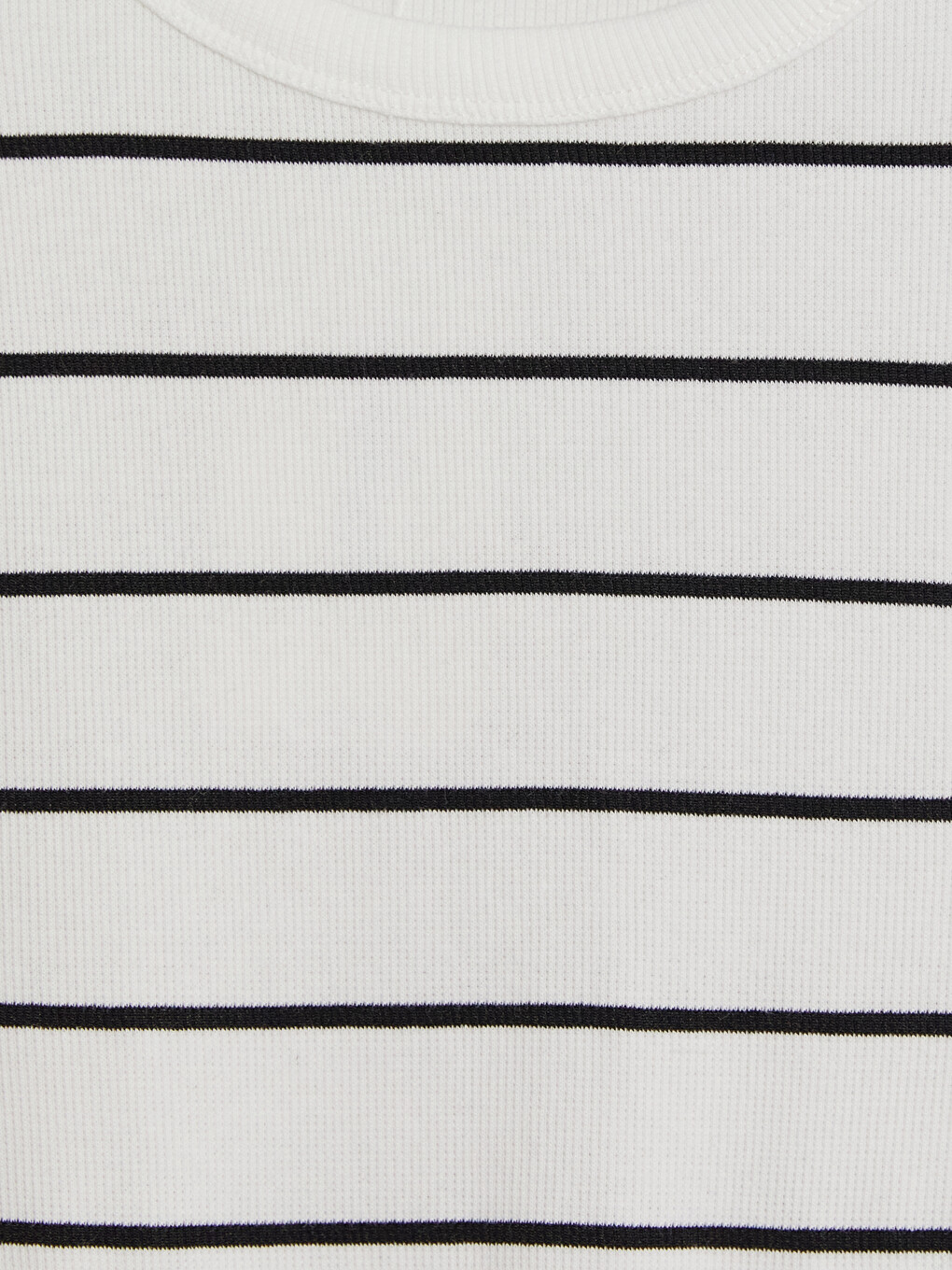 Ekru Bisiklet Yaka Çizgili Kadın Body-2
