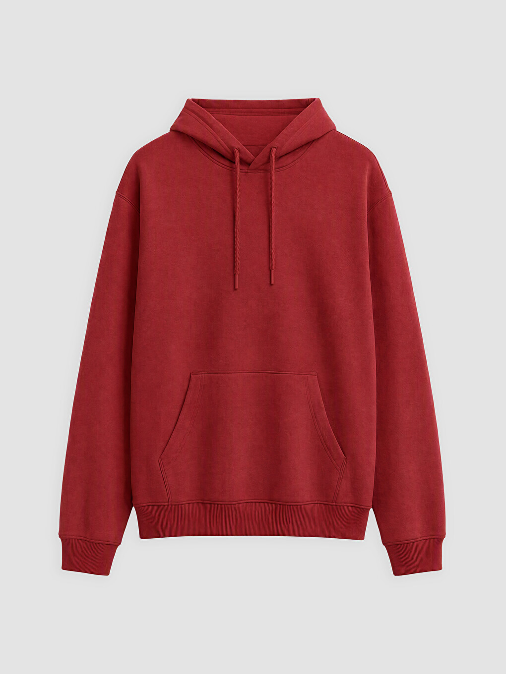 Man Red Hoodie
