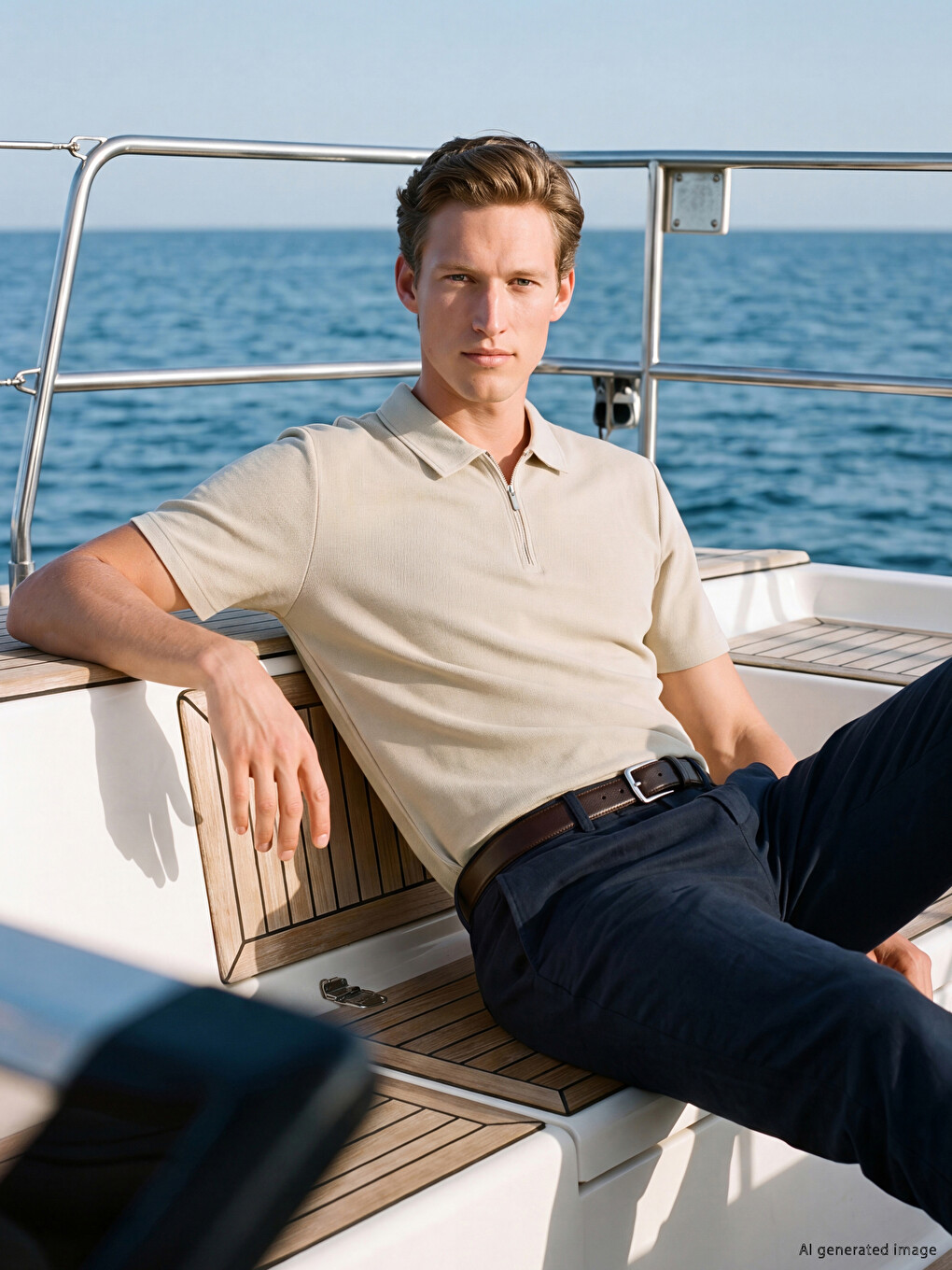Polo Collar Men's T-shirt