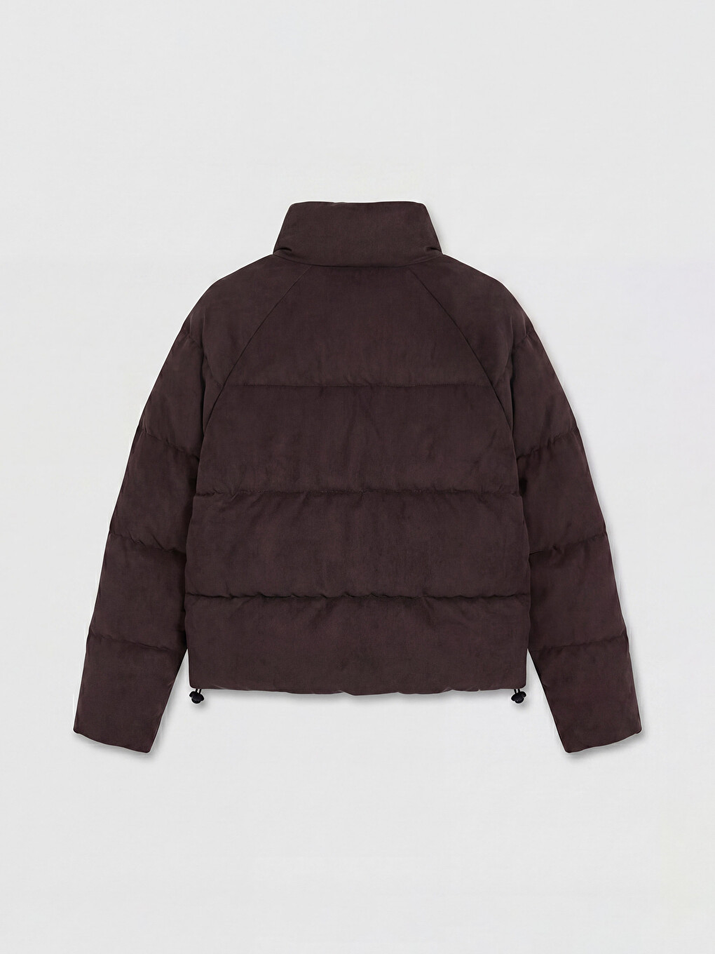 Woman Brown Puffer Coat-6
