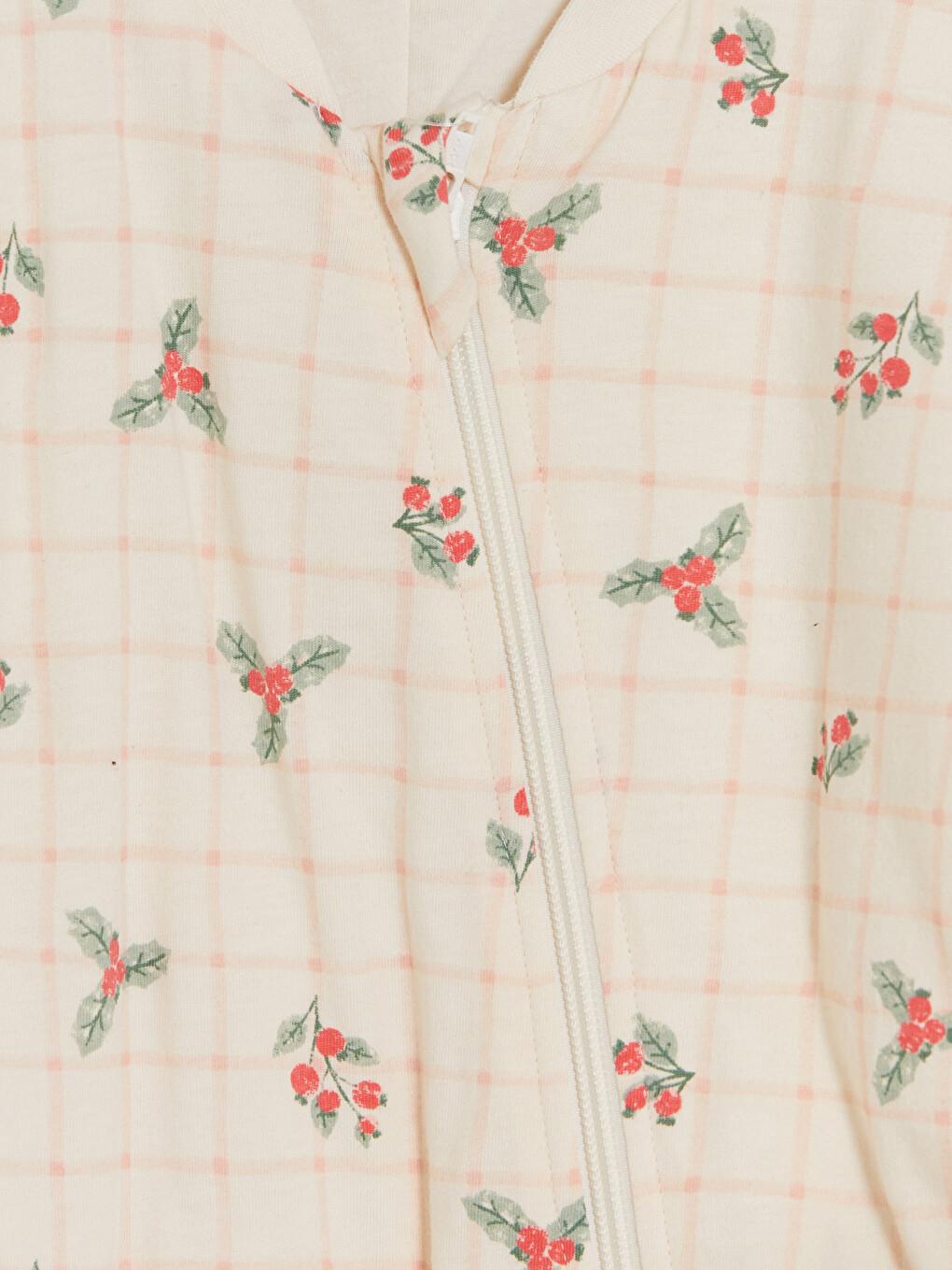 Crew Neck Patterned Baby Girls' Sleeping Bag-2