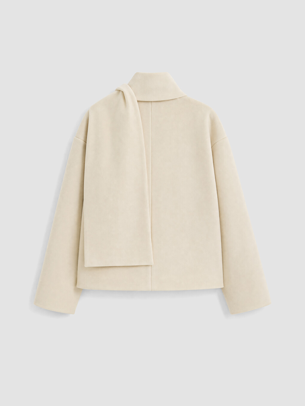 Woman White Jacket-5