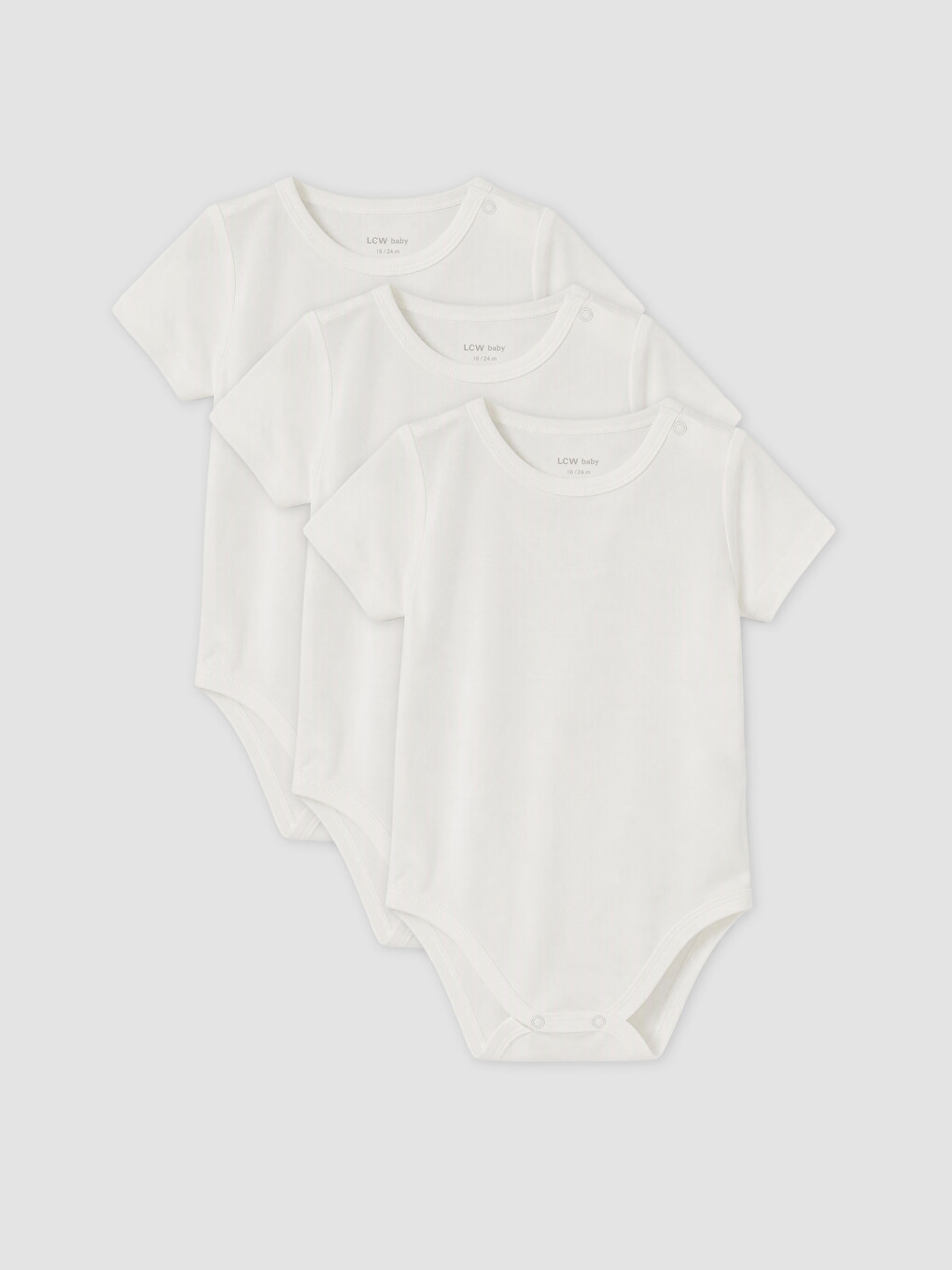 Baby Boys' Snap-fastened Bodysuit 3-pack