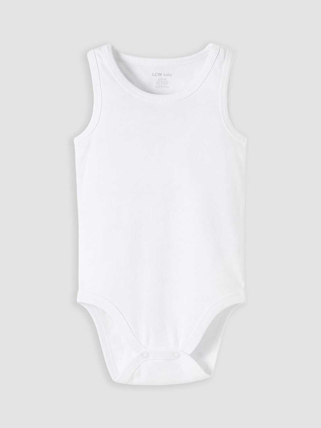 Crew Neck Baby Girls' Snap Bodysuit 3-piece-1