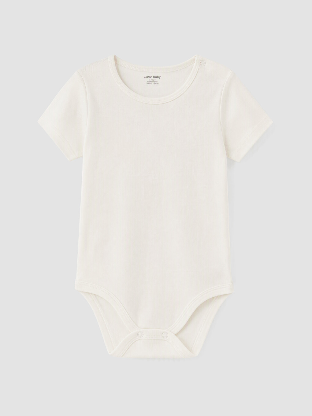 Baby Girl White Bodysuit-1