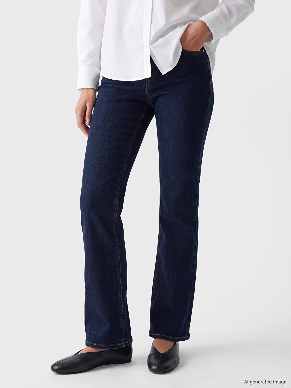 Woman Indigo Jeans-1