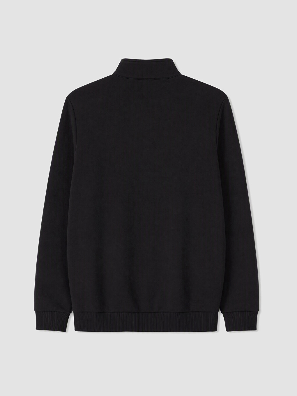 Mock Neck Men's Thick Sweatshirt-6