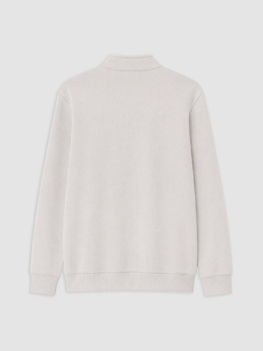 Mock Neck Men's Thick Sweatshirt-1