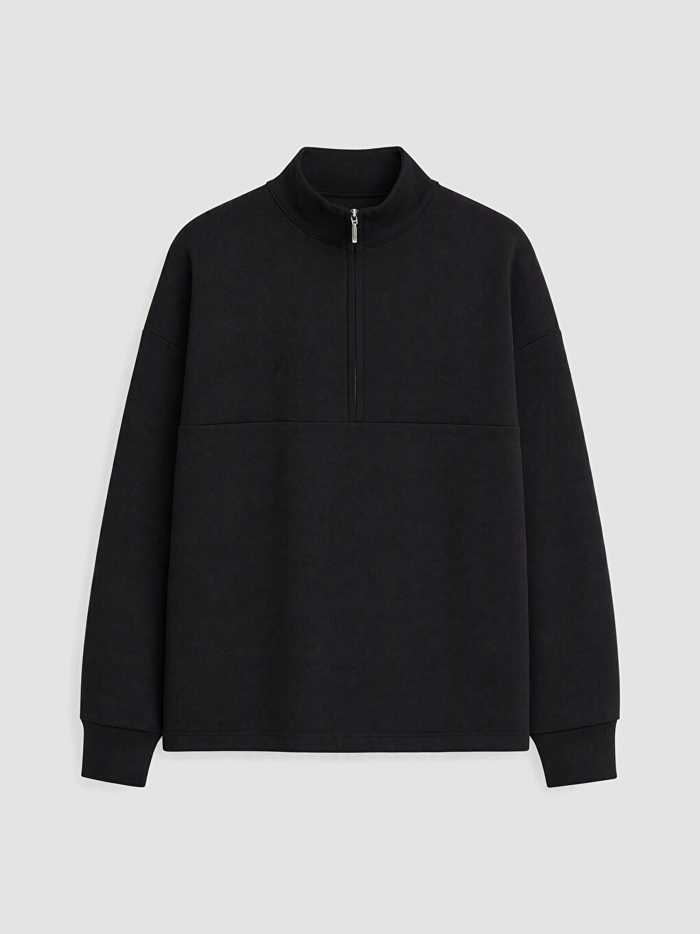 Woman Black Sweatshirt