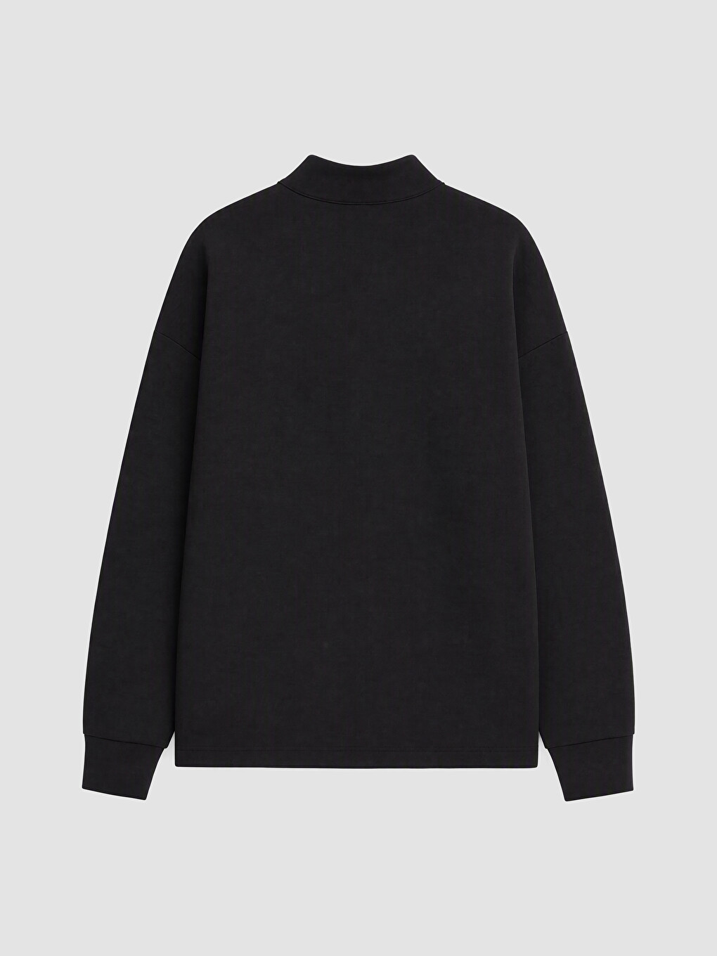 Woman Black Sweatshirt-2