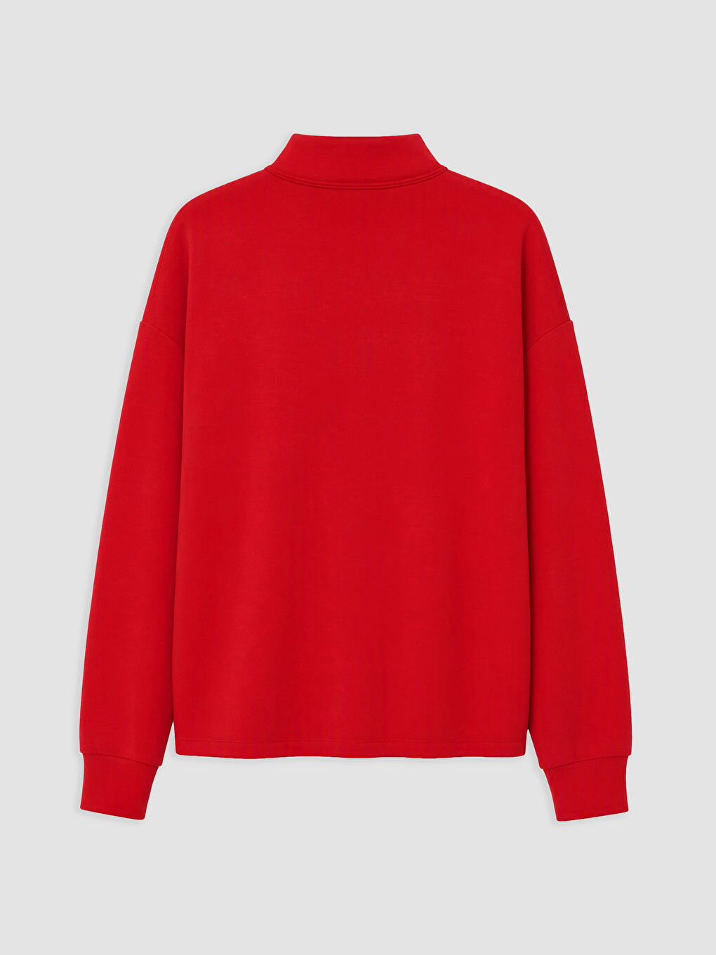 Woman Red Sweatshirt-1