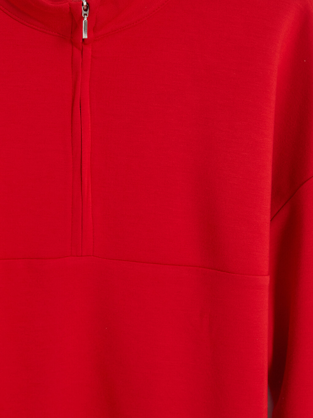 Woman Red Sweatshirt-2