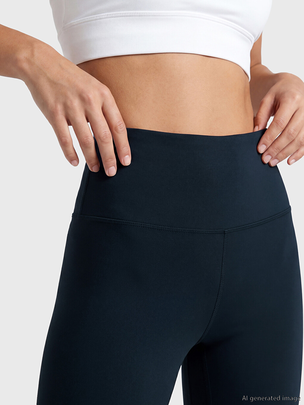 Elastic Waist Women's Sport Leggings-2