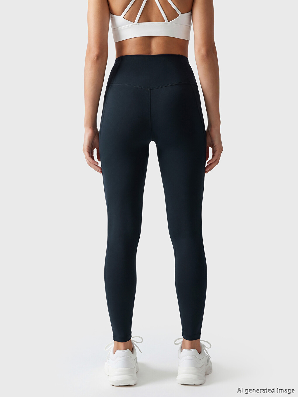 Elastic Waist Women's Sport Leggings-3
