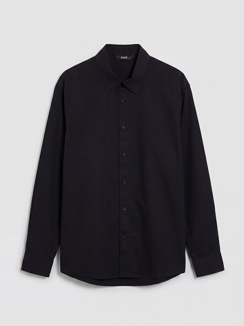 Relaxed Fit Poplin Men's Shirt-4