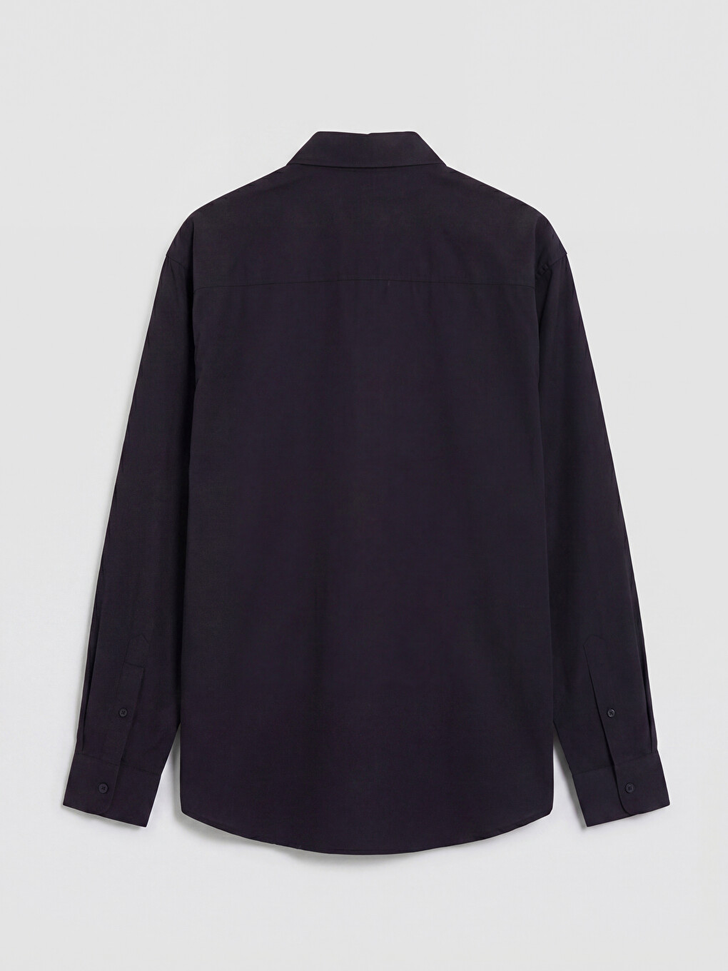 Relaxed Fit Poplin Men's Shirt-5