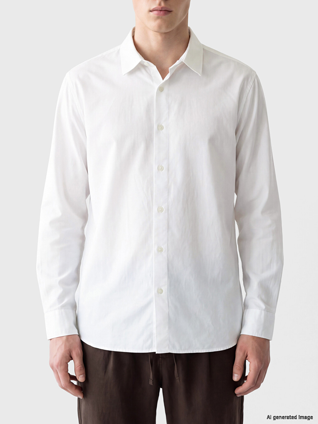 Relaxed Fit Oxford Men's Shirt-2