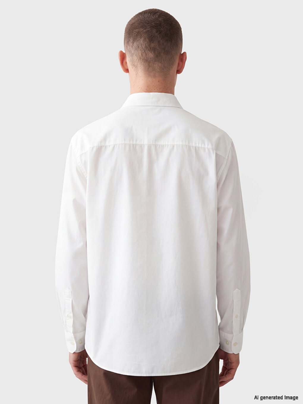 Relaxed Fit Oxford Men's Shirt-3